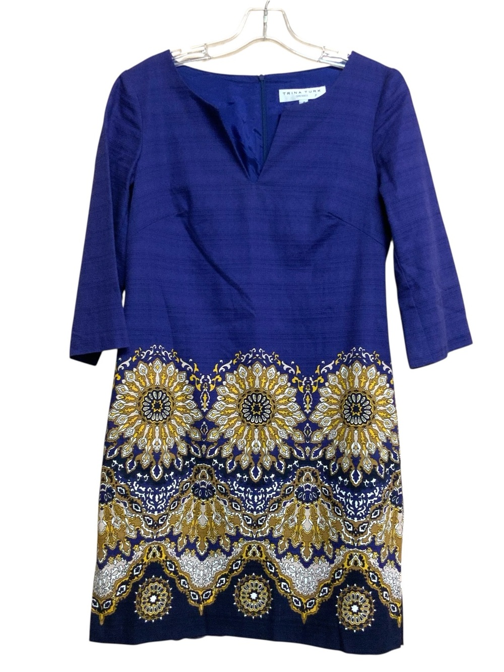Trina Turk Purple Sheath Dress